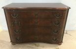 Antique Reproduction French Bow Front Chest of Drawers