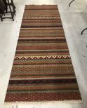 Hand Made Multi Pattern Wide Runner