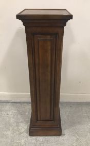 Modern Cherry Column Pedestal