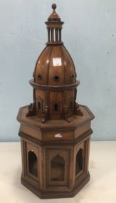 Wood Cathedral Style Decor Piece