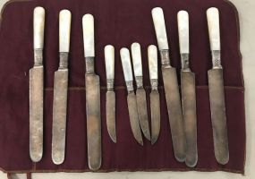 Mother of Pearl Handled Knives