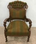 Eastlake Aesthetic Parlor Arm  Chair