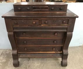 Mahogany Empire Style Chest