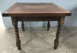 English Barley Twist Pub Table