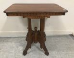 Vintage East Lake Parlor Lamp Table