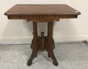 Vintage East Lake Parlor Lamp Table