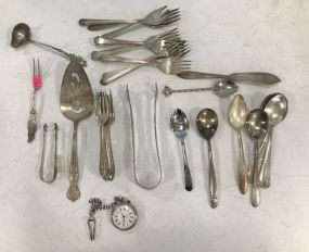 Group of Silver Plated Flatware