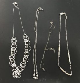 Four Assorted .925 Necklaces