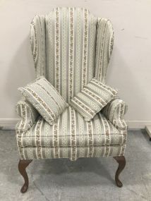 High Back Winged Arm Chair