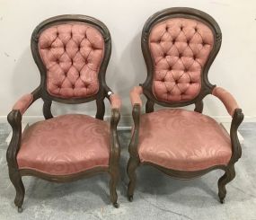 Pair of French Style Arm Chairs