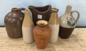 Group of Stoneware Pottery