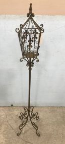 Rustic Color Metal Candle Stand