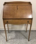 Vintage Bird's Eye Maple Secretary