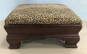 Vintage Empire Style Mahogany Footstool