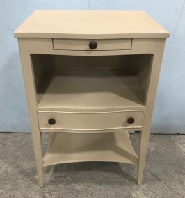 Kindel Furniture Co. White Painted Night Stand