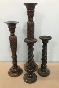 Modern Decor Twist Style Candle Holders