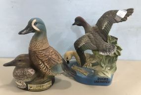 Two Beam Ducks Decanters