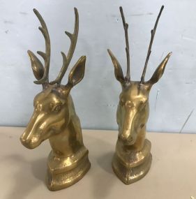 Pair of Red Stag Book Ends