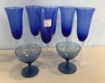 Cobalt Blue Stemware and Glasses