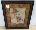 Turner Wall Accessory Asian Figure Block Style Print