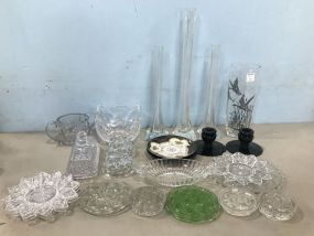 Collection of Decorative Glassware