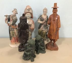 Reproduction Asian Statue Decor