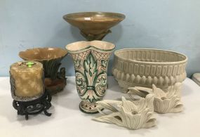 Assorted Group of Decorative Pottery