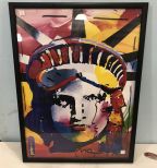 Peter Max Liberty Head Poster