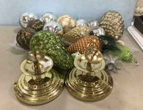 Collection of Christmas Ornaments