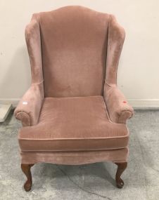 Sam Moore Furniture Upholstered Wing Back Arm Chair