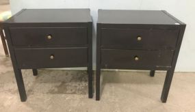 Pair of Modern End Tables