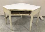 Dixie Furniture French Provincial Painted Corner Desk
