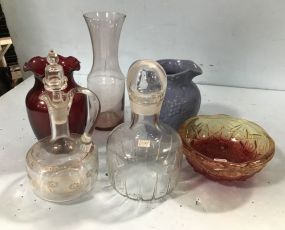 Group of Glassware and Pottery
