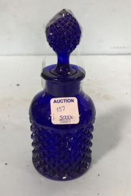 Fancy Cobalt Glass Perfumer