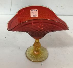 Red Crested Candy Dish