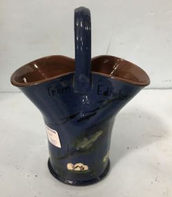 Torquay Kingfisher Basket Pottery
