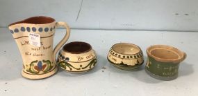 Four Torquay Pottery