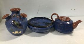 Torquay Motto Ware Pot, Vase, Bowl