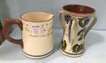 Torquay Vase and Mug