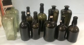Group of Glass Bottles