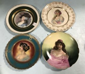 Four Portrait Plates