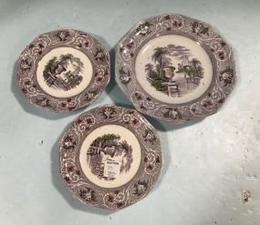 Medici Purple Plates