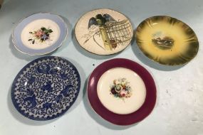 Five Collectible Decorative Plates