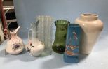 Hand Painted Urns, Glass Vases, and Pottery Vase