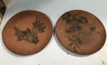 Pair of Terra Cotta Chargers