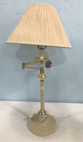 Modern White Swivel Table Lamp