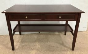 Modern Two Drawer Console Table/Desk