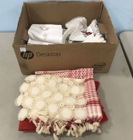 Group of Lines, Napkins, and Clothes
