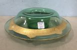 Large Vintage Venetian Glass Bowl