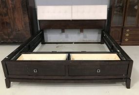 Contemporary Modern King Size Platform Bed